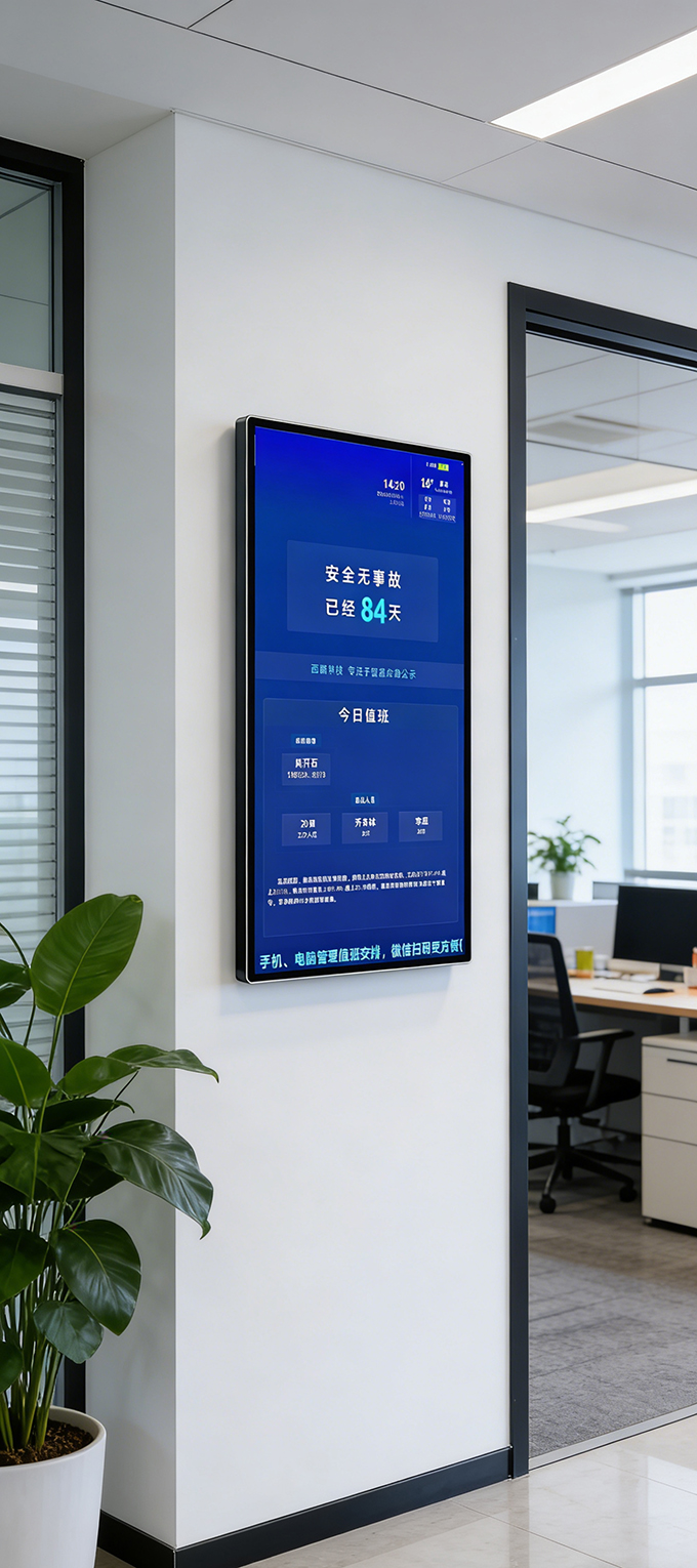 西朗科技智能值班屏应用场景