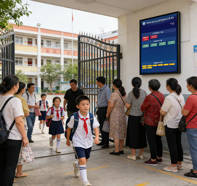 西朗科技_排队放学系统